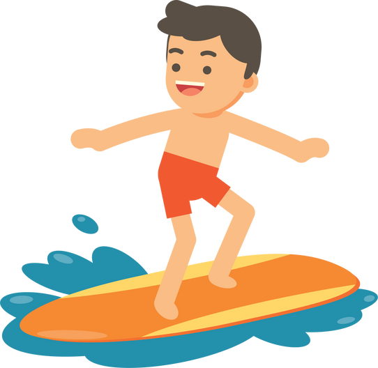 boy surfing, young man surfing